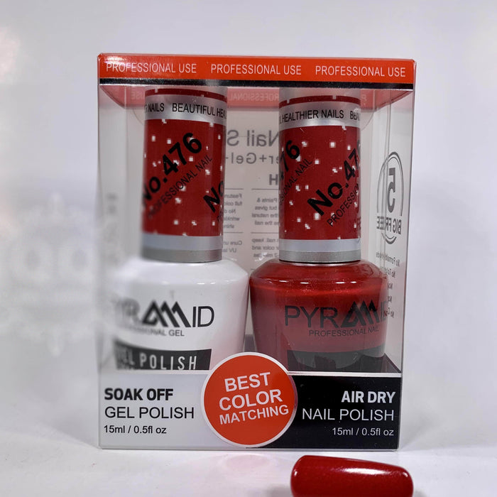 Pyramid Gel Polish + Nail Lacquer, 476, 0.5oz