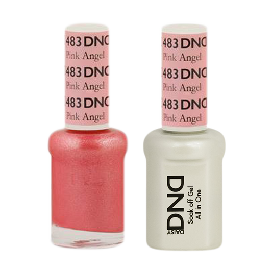 DND Nail Lacquer And Gel Polish, 483, Pink Angel, 0.5oz MY0924