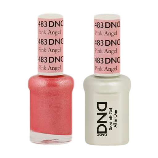 DND Nail Lacquer And Gel Polish, 483, Pink Angel, 0.5oz MY0924