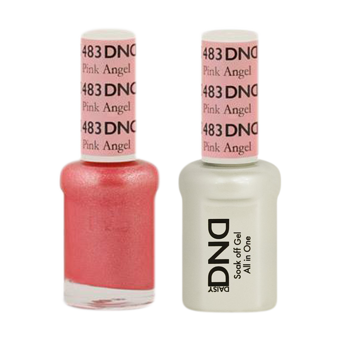 DND Nail Lacquer And Gel Polish, 483, Pink Angel, 0.5oz MY0924