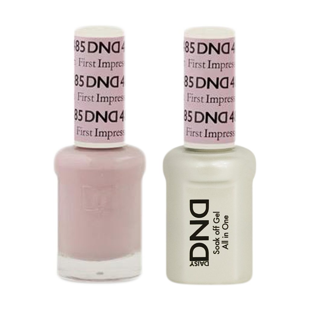 DND Nail Lacquer And Gel Polish, 485, First Impression, 0.5oz MY0924