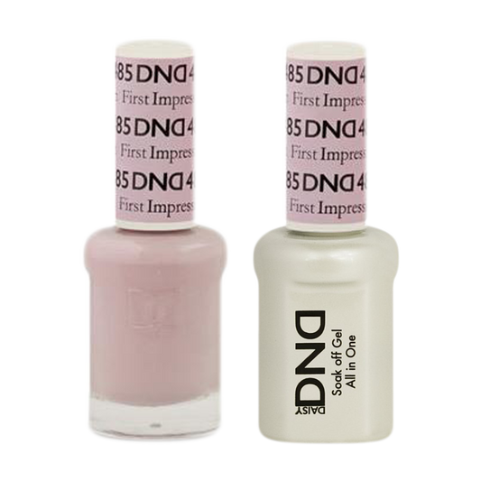 DND Nail Lacquer And Gel Polish, 485, First Impression, 0.5oz MY0924