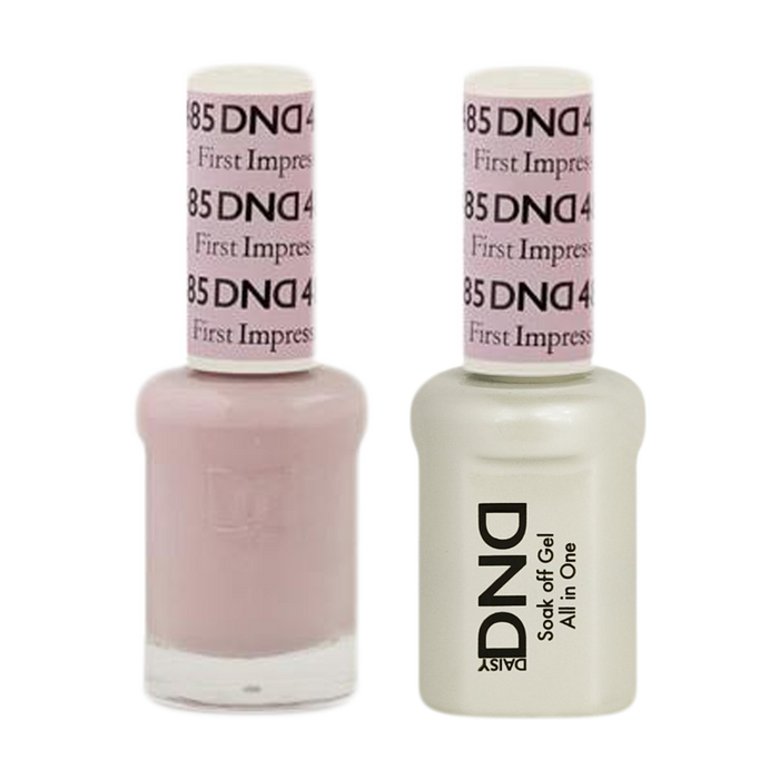 DND Nail Lacquer And Gel Polish, 485, First Impression, 0.5oz MY0924
