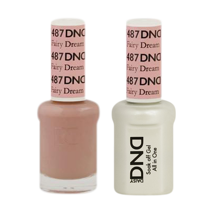 DND Nail Lacquer And Gel Polish, 487, Fairy Dream, 0.5oz MY0924