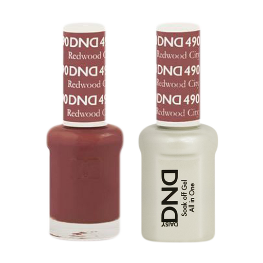 DND Nail Lacquer And Gel Polish, 490, Redwood City, 0.5oz MY0924