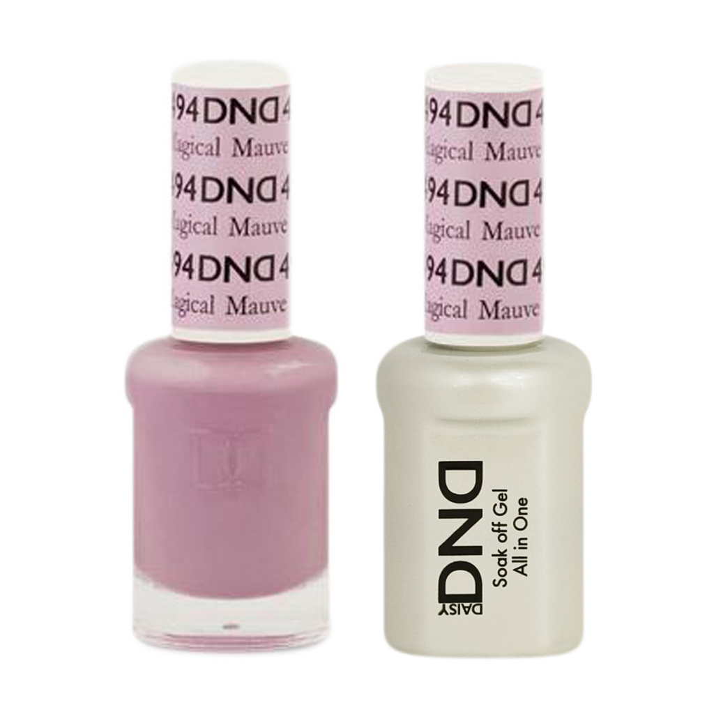 DND Nail Lacquer And Gel Polish, 494, Magical Mauve, 0.5oz MY0924