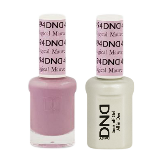 DND Nail Lacquer And Gel Polish, 494, Magical Mauve, 0.5oz MY0924