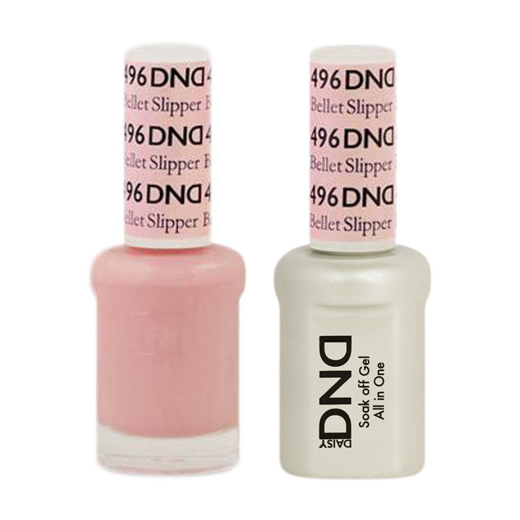 DND Nail Lacquer And Gel Polish, 496, Bellet Slipper, 0.5oz MY0924