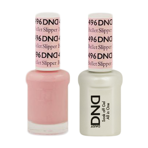 DND Nail Lacquer And Gel Polish, 496, Bellet Slipper, 0.5oz MY0924