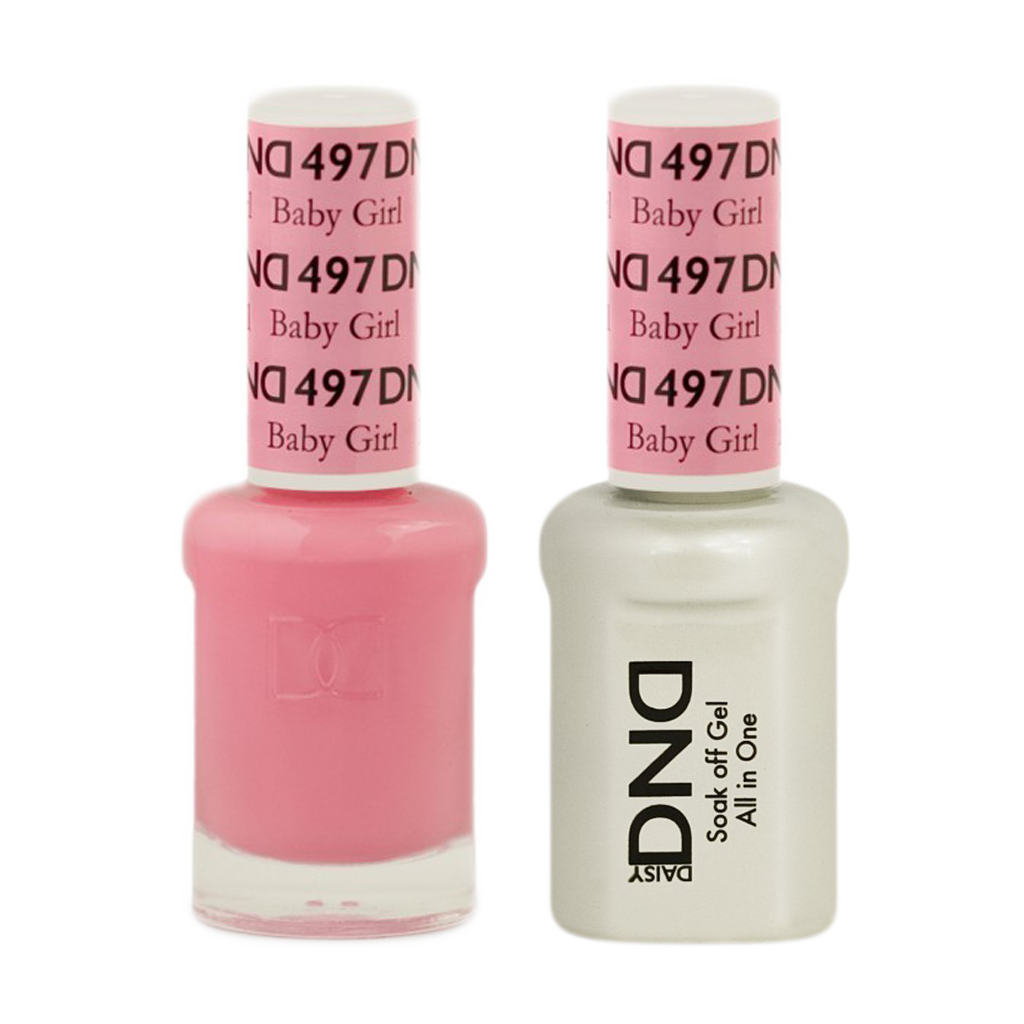 DND Nail Lacquer And Gel Polish, 497, Baby Girl, 0.5oz MY0924