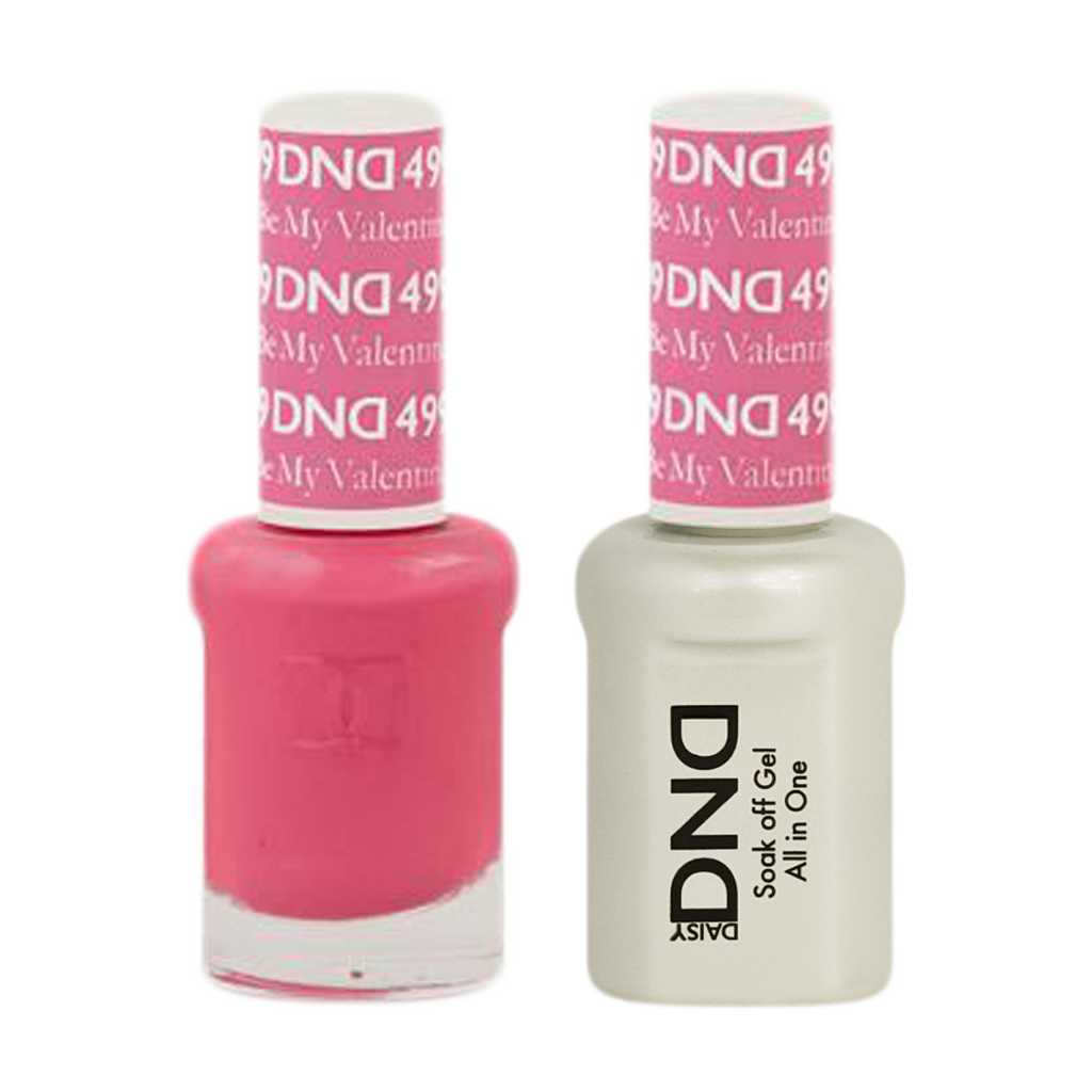 DND Nail Lacquer And Gel Polish, 499, Be My Valentine, 0.5oz MY0924