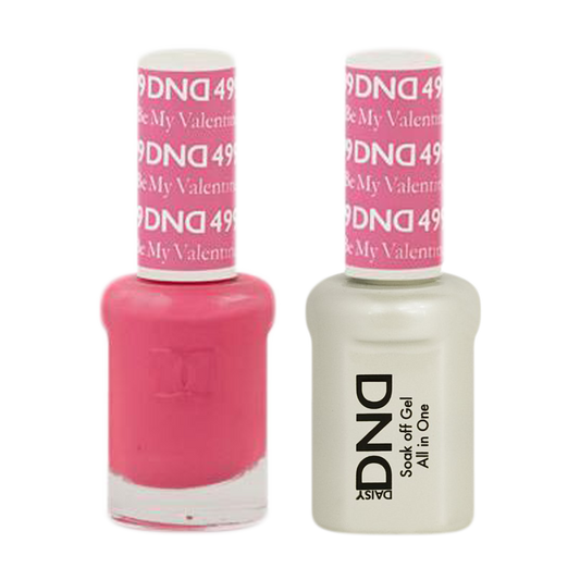 DND Nail Lacquer And Gel Polish, 499, Be My Valentine, 0.5oz MY0924