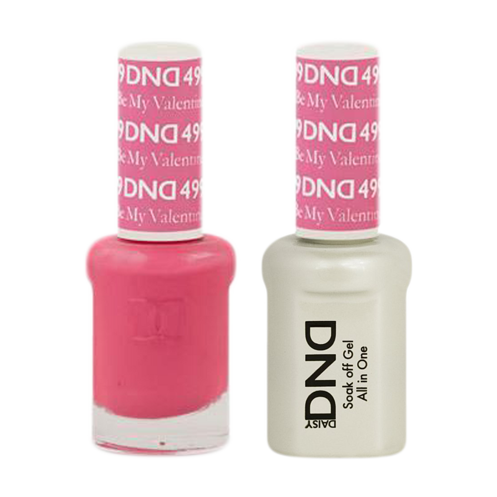 DND Nail Lacquer And Gel Polish, 499, Be My Valentine, 0.5oz MY0924
