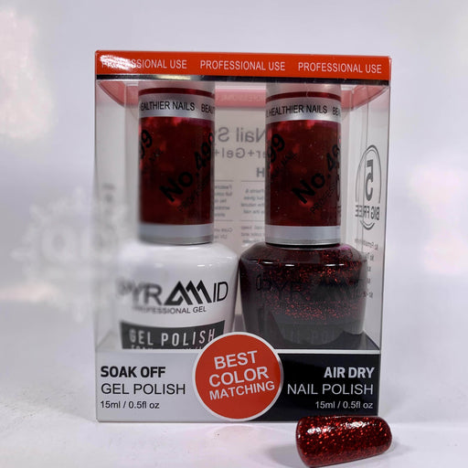 Pyramid Gel Polish + Nail Lacquer, 499, 0.5oz
