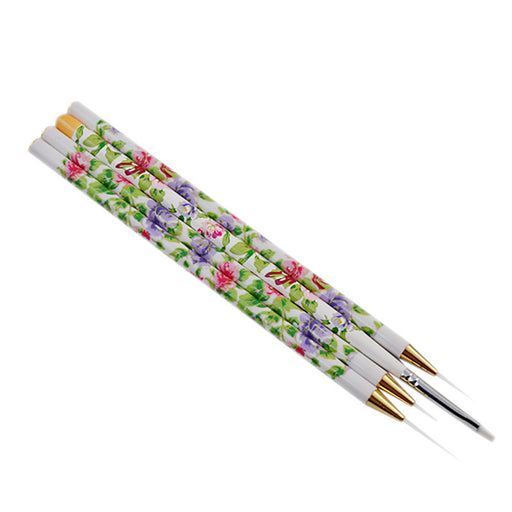 Cre8tion Art Brush FLOWER Pen Set, 12173 (Pk: 4 pcs/set)