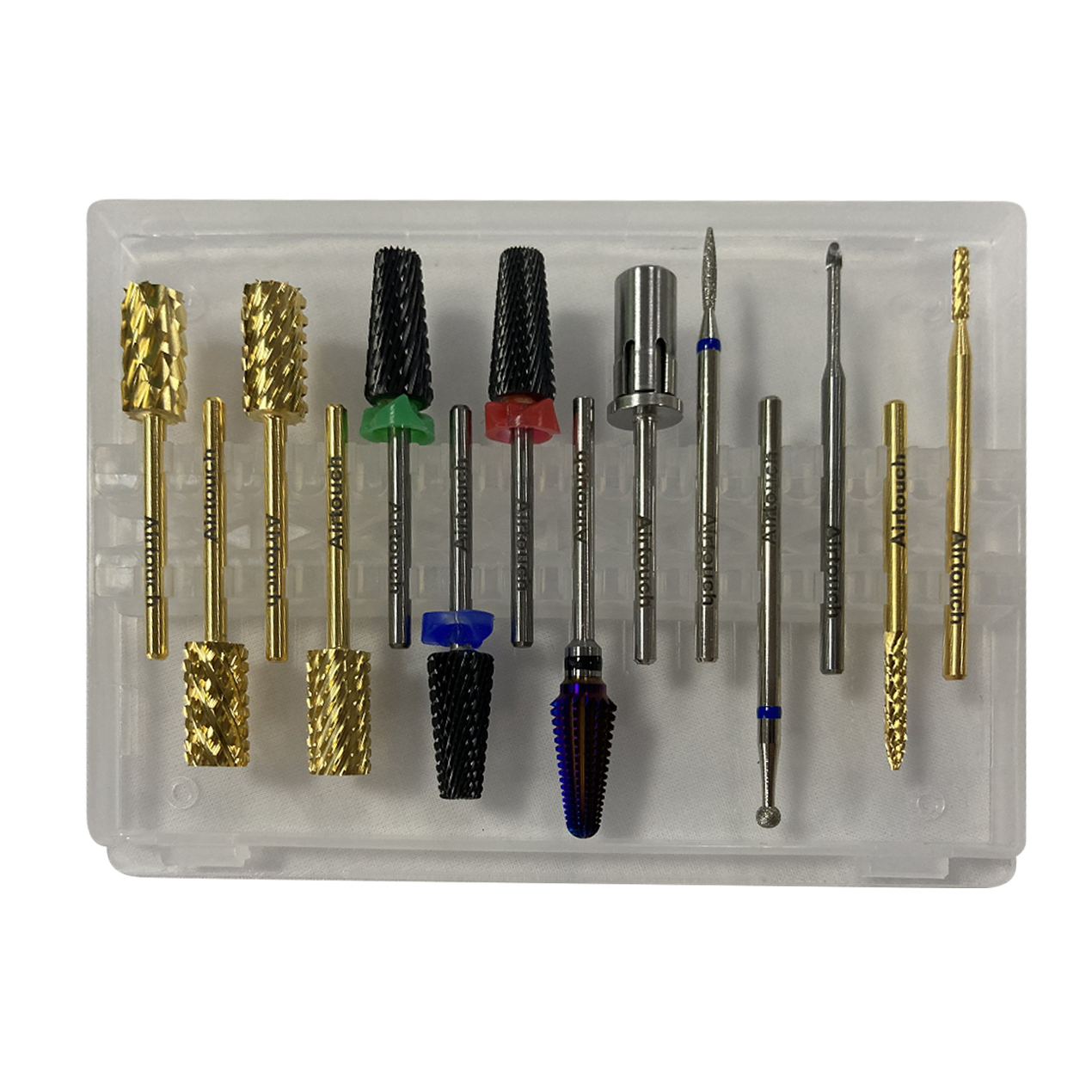 Airtouch Titanium Coated Drill Bit All In One Kit, #2 OK0915LK