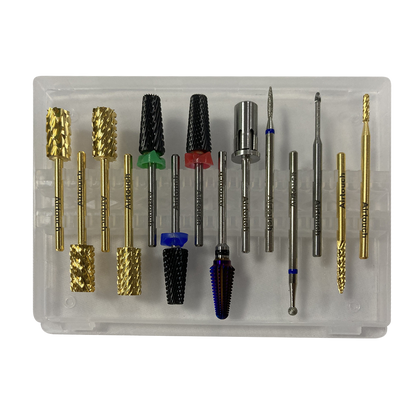 Airtouch Titanium Coated Drill Bit All In One Kit, #2 OK0915LK