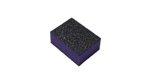 DND Mini Buffer, Purple/Black, Grit 80/80, 1500 pcs/box OK1113LK