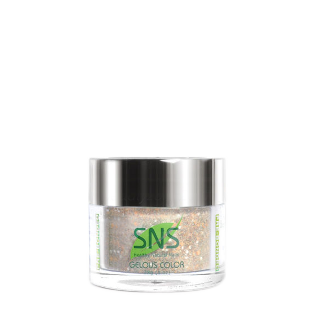 SNS Gelous Dipping Powder, GL04, Glitter Collection, 1oz KK