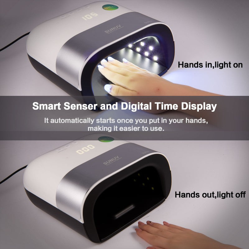 SUNUV SUN3, UV/LED Lamp, Smart 2.0 Nail Dryer, 48W KK