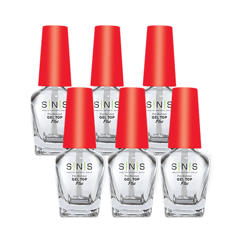 SNS Dipping Liquid, Gel Top (Red Cap), BOX, 6pcs/box, 0.5oz OK0410VD