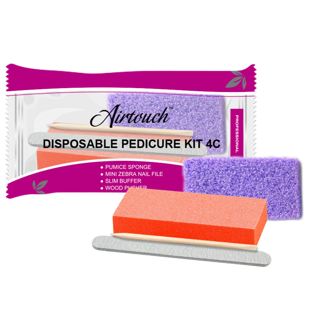 Airtouch Disposable Pedicure Kit 4C, 19342P, CASE (Packing: 200 sets/case)