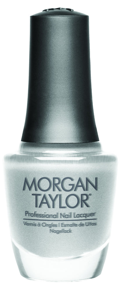 Morgan Taylor, 50194, Gifted With Style Collection, Gifted in Platinum- Platinum Shimmer, 0.5oz
