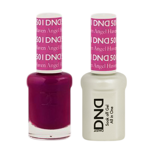 DND Nail Lacquer And Gel Polish, 501, Haven Angel, 0.5oz MY0924