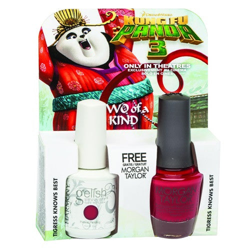 Morgan Taylor, 50200, Kungfu Panda Collection, Chrysanthemum’s The Word – Hot Red Crème, 0.5oz