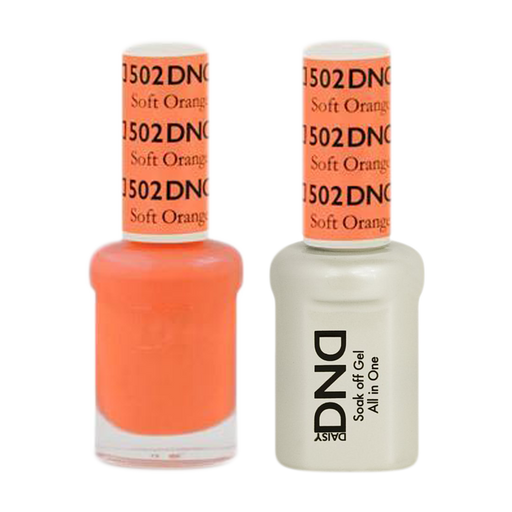 DND Nail Lacquer And Gel Polish, 502, Soft Orange, 0.5oz MY0924
