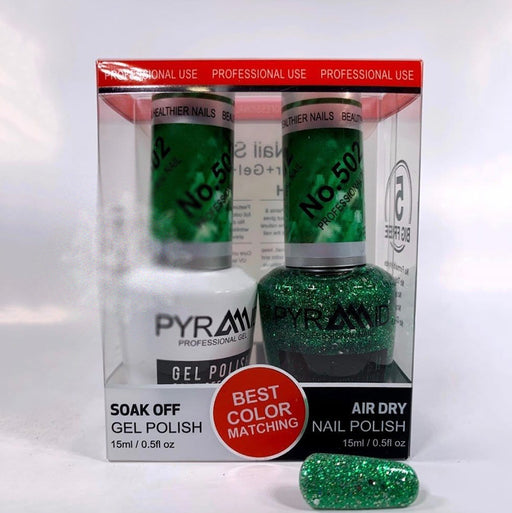 Pyramid Gel Polish + Nail Lacquer, 502, 0.5oz