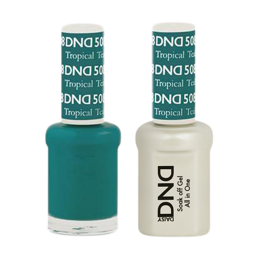 DND Nail Lacquer And Gel Polish, 508, Tropical Teal, 0.5oz MY0924
