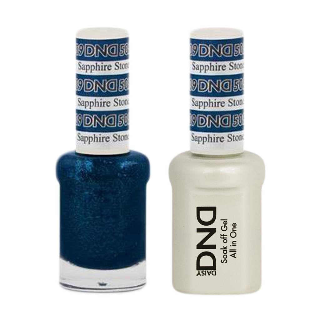 DND Nail Lacquer And Gel Polish, 509, Sapphire Stone, 0.5oz MY0924