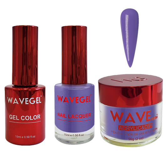 Wave Gel 4in1 Dipping Powder + Gel Polish + Nail Lacquer, QUEEN Collection, 050, Kensington Palace