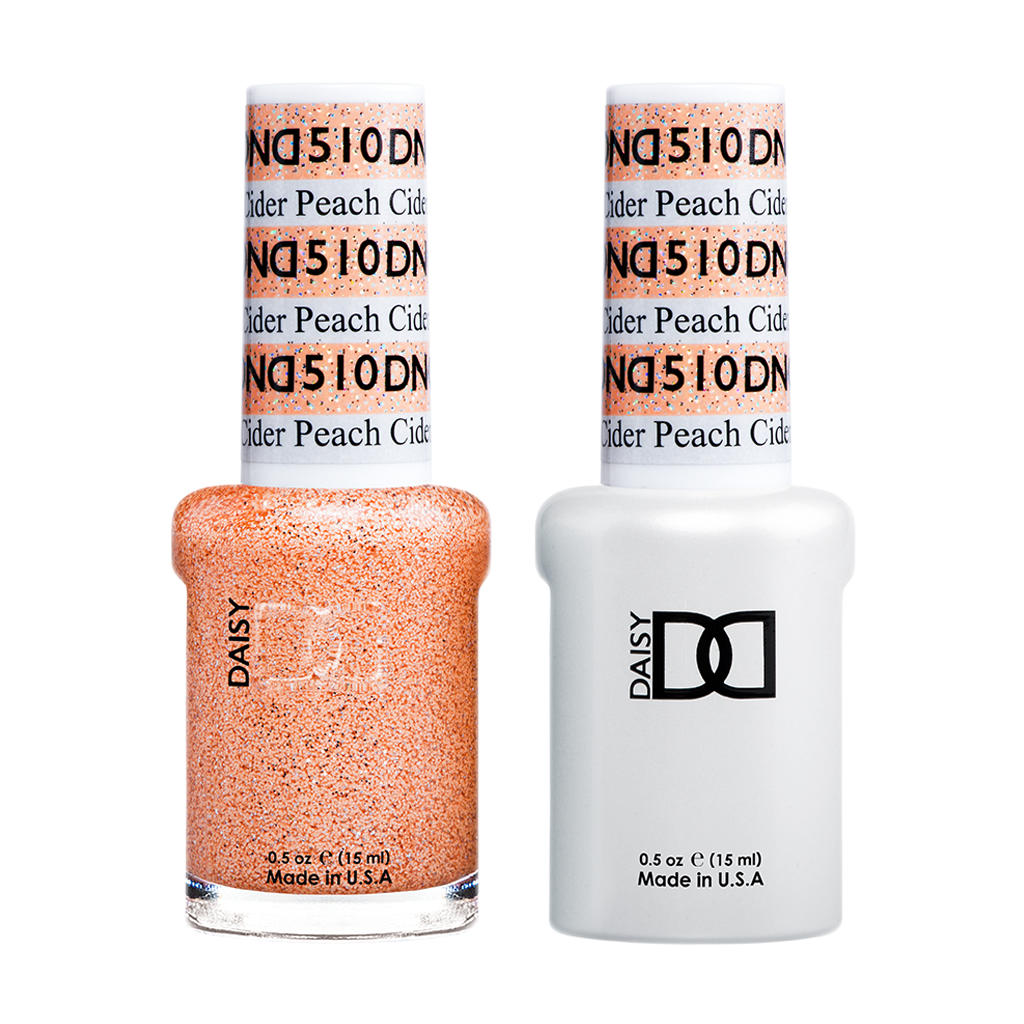 DND Nail Lacquer And Gel Polish, 510, Peach Cider, 0.5oz MY0924