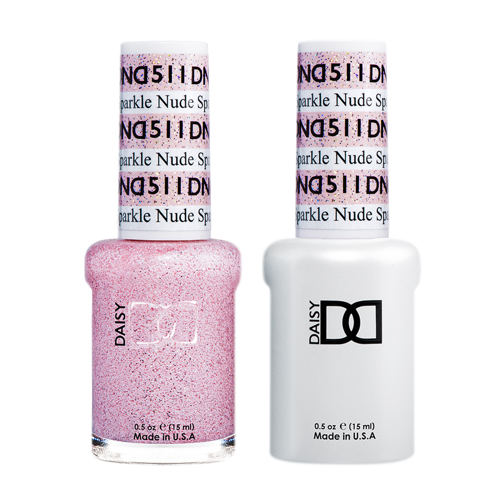 DND Nail Lacquer And Gel Polish, 511, Nude Sparkle, 0.5oz MY0924