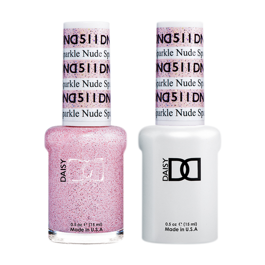 DND Nail Lacquer And Gel Polish, 511, Nude Sparkle, 0.5oz MY0924