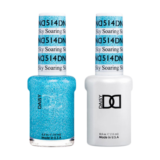 DND Nail Lacquer And Gel Polish, 514, Soaring Sky, 0.5oz MY0924