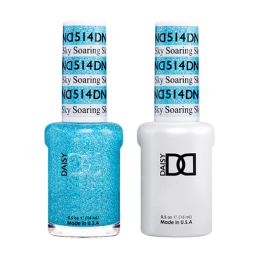DND Nail Lacquer And Gel Polish, 514, Soaring Sky, 0.5oz MY0924