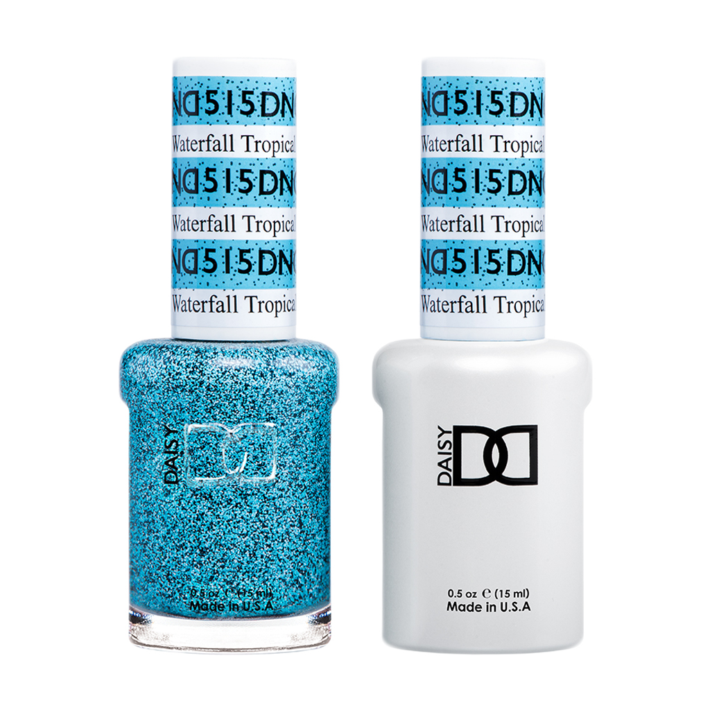 DND Nail Lacquer And Gel Polish, 515, Tropical Waterfall, 0.5oz MY0924