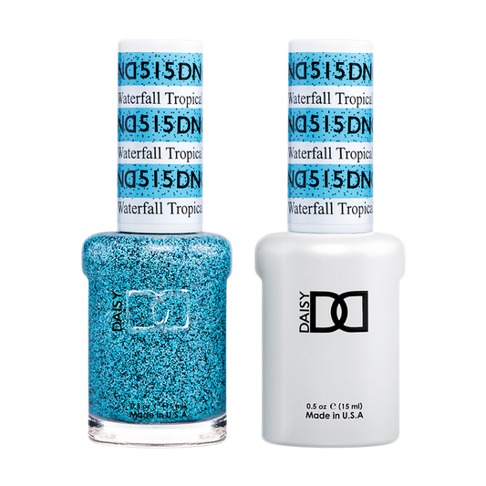 DND Nail Lacquer And Gel Polish, 515, Tropical Waterfall, 0.5oz MY0924