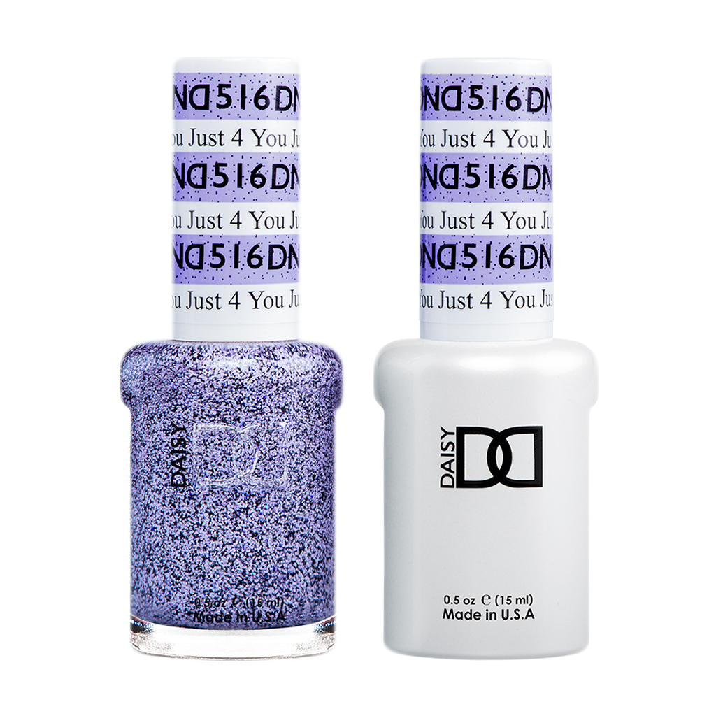 DND Nail Lacquer And Gel Polish, 516, Just For You, 0.5oz MY0924