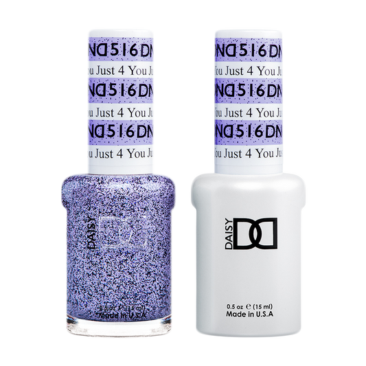 DND Nail Lacquer And Gel Polish, 516, Just For You, 0.5oz MY0924