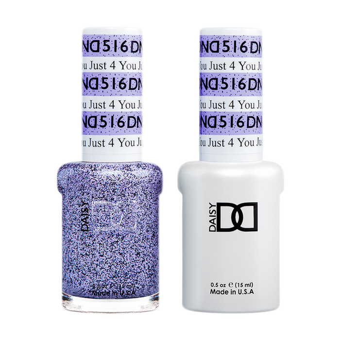 DND Nail Lacquer And Gel Polish, 516, Just For You, 0.5oz MY0924