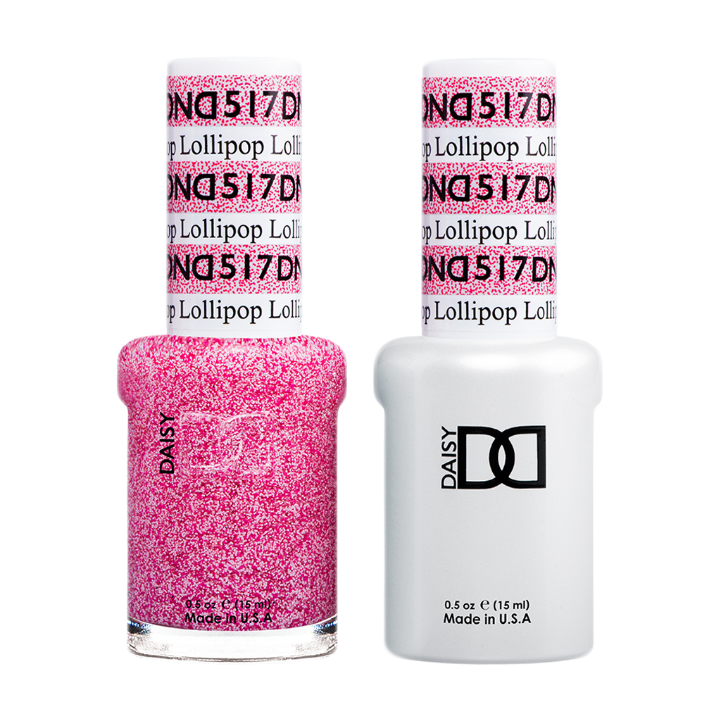 DND Nail Lacquer And Gel Polish, 517, Lollipop, 0.5oz MY0924