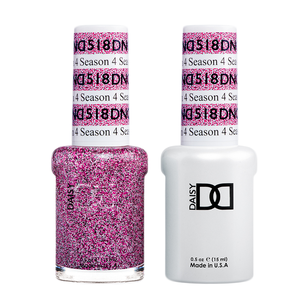 DND Nail Lacquer And Gel Polish, 518, 4 Season, 0.5oz MY0924