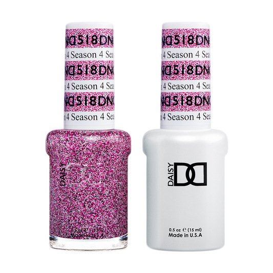 DND Nail Lacquer And Gel Polish, 518, 4 Season, 0.5oz MY0924