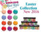 SNS Gelous Dipping Powder, Easter Collection, 1oz, Full Line Of 12 Colors (from EC01 to EC12)