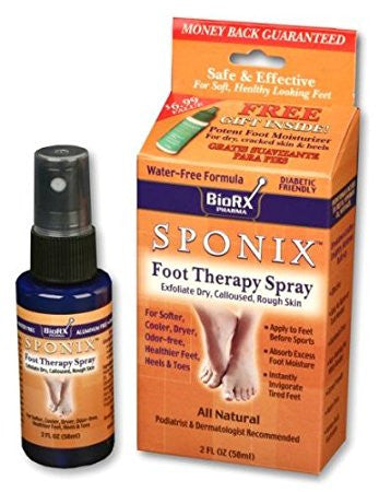 Sponix Foot Therapy Spray, 99585, 2oz