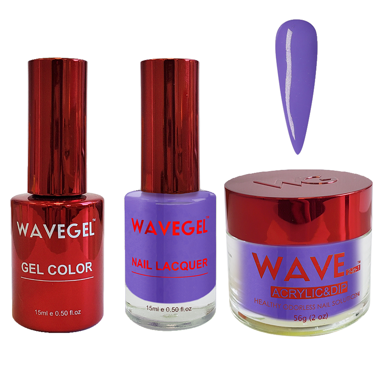 Wave Gel 4in1 Dipping Powder + Gel Polish + Nail Lacquer, QUEEN Collection, 051, King's Residency